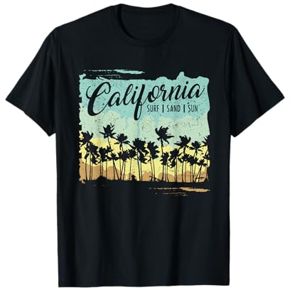California Surfer Kalifornien Sommer T-Shirt