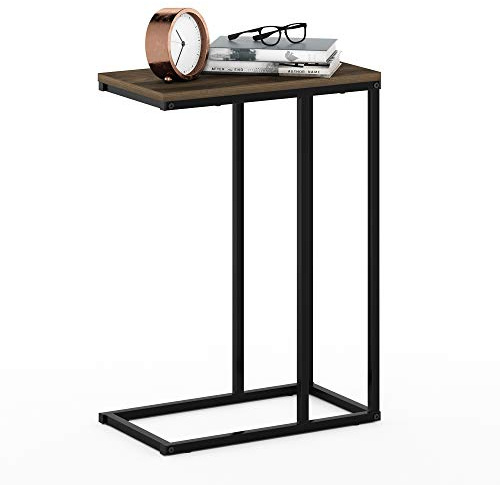 Furinno Camnus Table d'Appoint Modern Living pour Canapé, Noyer Columbia, Chêne, One Size