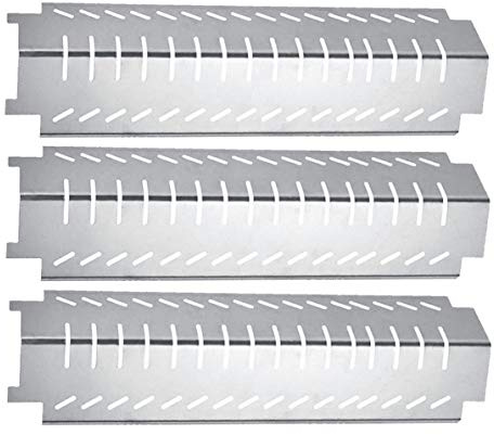 LOKHING 94011 3PCS di Pezzi di Ricambio per Barbecue a Gas in Acciaio Inox, Piastre riscaldanti per Barbecue a Gas, per Grill a Gas Charbroil, Costco, Centro, Thermos e Altri Modelli di griglia a Gas