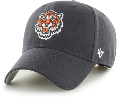 47 MLB Caps verstellbar Klettverschluss Baseball Kappe gebogener Schirm Teamlogo