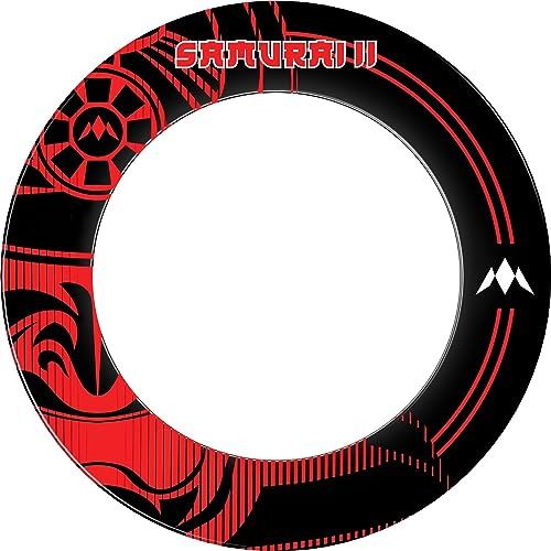 Mission Darts Samurai II Dartboard Professional Surround | Blue (SU242)