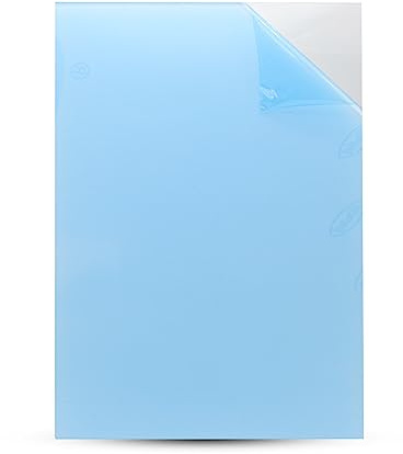 DOJA Barcelona | Transparente Acryl-Glas Platte | 210 x 297 mm | 3mm | Pack 5 | A4 | Methacrylat-Glasscheibe | Sichere und widerstandsfähige Acrylglas Platte | Acrylplatte Für Design & Dekoration
