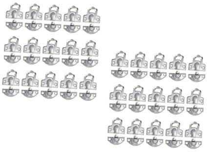jojofuny 100pcs Antique Wooden Box Buckles Retro Jewelry Box Lock for Home Storage Latch for Craft Projects and Vintage Style Furniture Accessories