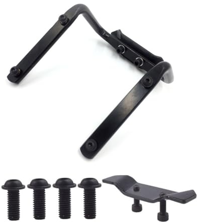 HOUSON Dubbel cykelflaskhållare för MTB/vägcyklar – lätt aluminium med snabbmontering (128 g)