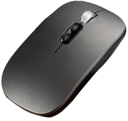 Mouse Senza Fili Ricaricabile 2.4G Wireless Con Digitazione Vocale AI E | 1600 DPI Silenzioso Riconoscimento Vocale/Ricerca/Input Mouse Traduttore Portatile 28 Lingue Compatibile