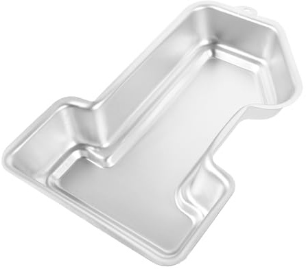 KICHOUSE Teglia Per Torte Numero 1 in Lega Di Alluminio, Stampo Per Dolci Da Forno Fai Da Te, Utensile Da Forno Versatile Per Compleanni e Matrimoni