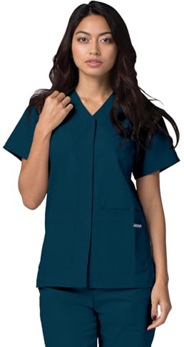 Adar Universal Divise Sanitarie Donna - Chiusura a Scatto Frontale - 604 - Caribbean Blue - L