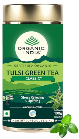 Tulsi Green Loose Leaf Tea 100 g