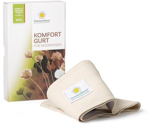 SonnenMoor Komfortgurt für das Moorkissen Medi, aus naturbelasserner, Baumwolle