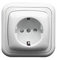 Superficie serie premium (Base schuko con toma de tierra)