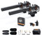 COMICA VM40 Combo 32Bit Zweikanalige Kabellos-Richtmikrofon mit 32G Onboard-Aufzeichnung, Kamera-Mikrofon mit 48kHz/32Bit Float Auflösung, für Canon, Nikon, Sony Kamera und Camcorder (1RX + 2TX)