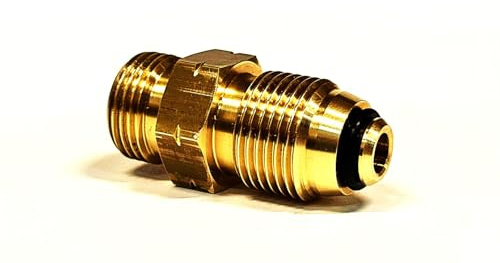 Zatechs adapter för 20 lb amerikanska gasflaskor | norska | konvertering till 21,8 mm europeisk standard