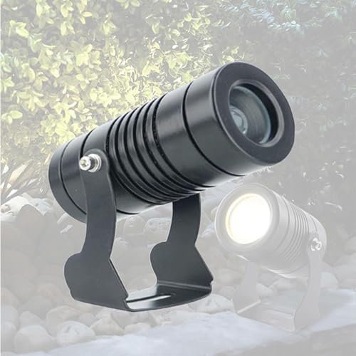 Faretto LED Super Luminoso a Fascio Lungo, faretti LED a Fascio Stretto per Illuminazione Esterna, Lampada da Terra a LED Impermeabile IP67 per Esterni, pareti di edifici, Ville, Feste, Illu