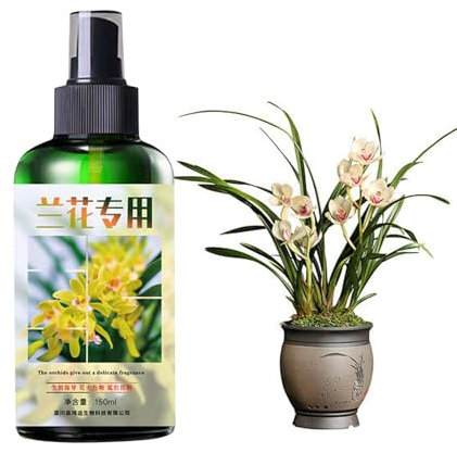 Orchideenspray -Wurzelflüssigkeit - Blütenhöhle, Pflanzenstärker | 150 Ml Nährstofflösung Für Orchideen, Wurzelwachstumsverstärker, Säureliebende Zimmerpflanze, Innenblühenunterstützung, Gartenarbeit