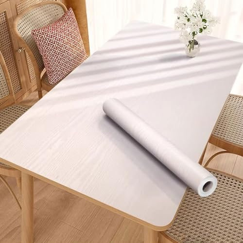 Carta adesiva staccabile e adesiva, pellicola autoadesiva effetto legno for tavoli, adesivo for mobili impermeabile, pellicola protettiva for tavoli spessa 0,36 mm, vinile decorativo resistente(Option
