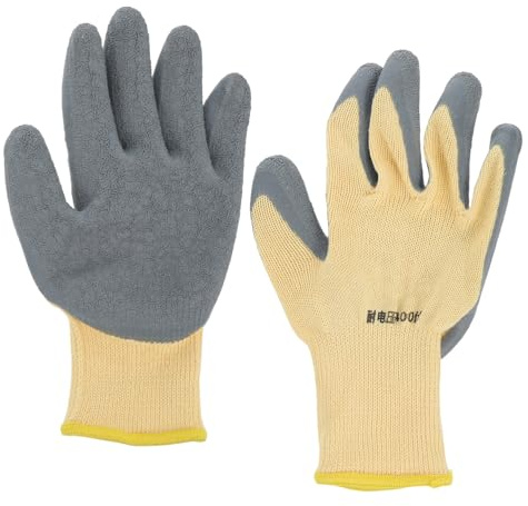 Luxshiny Insulated Electrical Safety Gloves for Low Voltage Work Wear Resistant Rubber Construction Breathable Shock Resistant Design Durable Abrasion Protection for Electricians and Labor