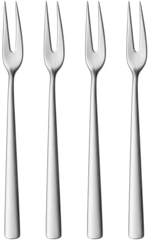 4 Stück Fleischgabel Edelstahl, Pommesgabeln, Vorlegebesteck, Perfekt Für Partys, Familien, Restaurants, Hotels, Kinder Lunchbox, 16x1,3 Cm