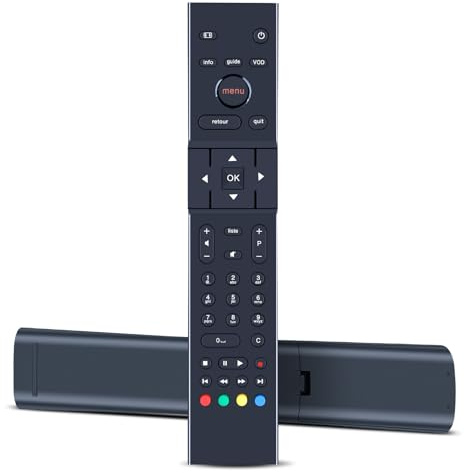 Snrigw RC1974113 Télécommande pour décodeur TV Orange RC1974104/01 RC1974113/02 RC1974113/01, TVBOX2011 SMT-H6106 CS50001