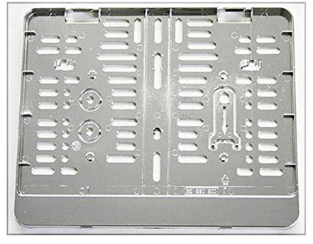 Utsch 280x205 Chrom Motorrad Kennzeichenhalter Nummernschildhalter Chrome