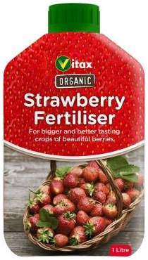 Wolvercroft Garden Centre Vitax Lot de 4 engrais liquide bio pour fraises 1 l