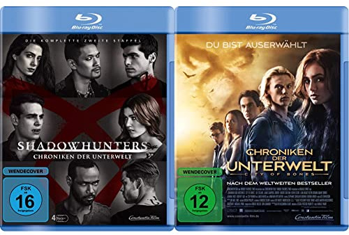 Shadowhunters - Staffel 2 [Blu-ray] & Chroniken der Unterwelt - City of Bones [Blu-ray]