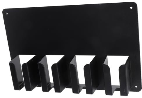 FOMIYES Wall Mounted Barber Comb Storage Rack for Hair Stylist Tools for Hair Salons Organizes and Scissors Neatly Random Style