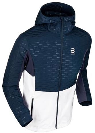 B DÆHLIE Daehlie Herren Skijacke Langlaufjacke Funktionsjacke Softshelljacke Jacket Devise, Farbe:Blau, Artikel:-25000 Navy, Größe:M
