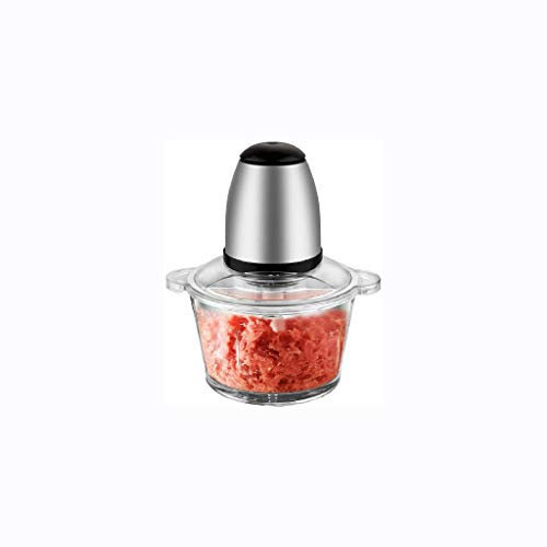 Tritacarne elettrico, tritacarne, robot da cucina, in acciaio inox, per carne, verdura, frutta e noci, piccolo regalo