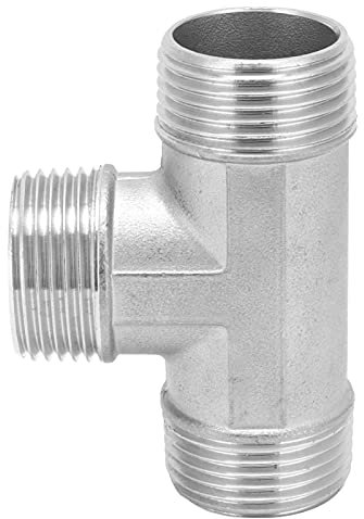 T-Verbindungsstück, T-Adapter, Metallverbinder, Edelstahl-T-Verbindungsstück, T-Adapter Für Die Bewässerung von Wasserleitungen zu Hause