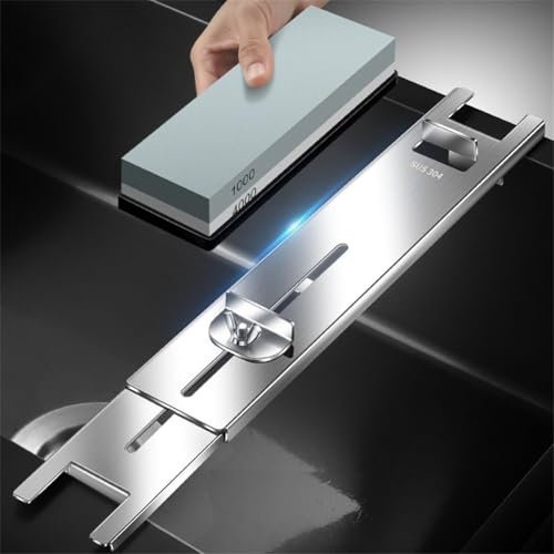 Sharpening Stone Holder, Manual Sharpener, Suitable For Sharpening And Polishing A Variety Of Tools Water Stones Oil Stones And Diamond Stones, 304 Stainless Steel