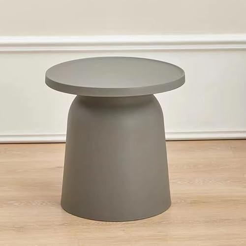 CZAOERXB Sofa-Beistelltische, Wohnzimmer-Pilze-Couchtisch, Ecktisch aus Kunststoff, Netz, Promi-Beistelltisch, Nachttisch, Sofa-Beistelltisch, Couchtisch, Couchtisch für Wohnzimmer (grau, 4