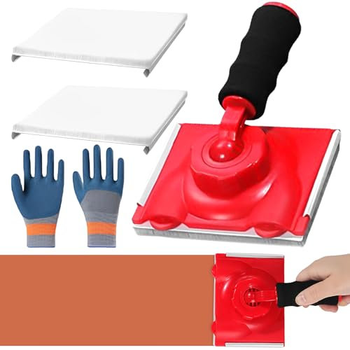 Paint Edger Strumento - Pennello Per Bordo Di Vernice In Lattice Per Rivestimento Preciso | Paint A Figura Piatta, Rullo Per Bordi Verniciatura, Pennello Per Bordo Per Finitura Liscia, Strument