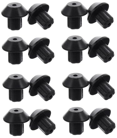 HOODANCOS 48PCS Rubber Grate Foot Replacement Compatible with Wbk for Range Burners Durable Feet Pads for Gas Stove Grates Prevents Scratches Uneven Cooking