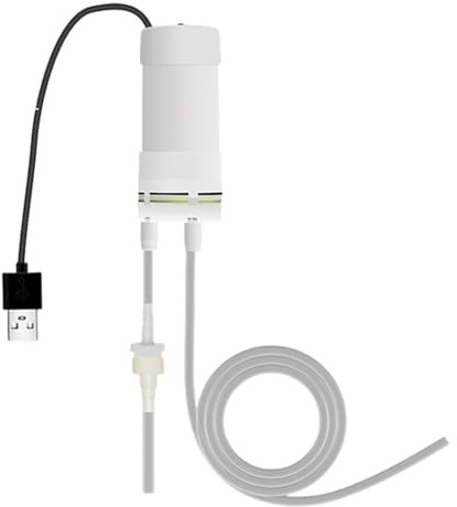 Kixolazr Electric Siphon Pump for Water | Self-Priming Electric Siphon - Portable USB Pump | for Aquarium Pond Sink Irrigation Pool Garden Basement RV Outdoor