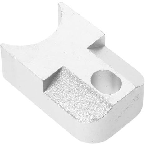 SKISUNO Fußstützen endanschlag aus Aluminiumlegierung mit Verstellbarem Winkel, Passend für Elektrorollstühle, Ersatzteil zur Mobilitätshilfe Reparatur
