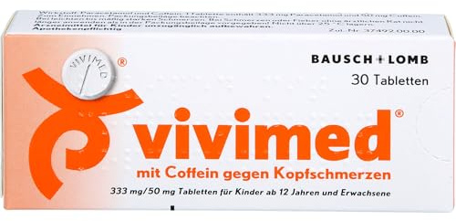 vivimed mit coffein gegen kopfschmerzen tabletten 30 St by Dr. Gerhard Mann GmbH