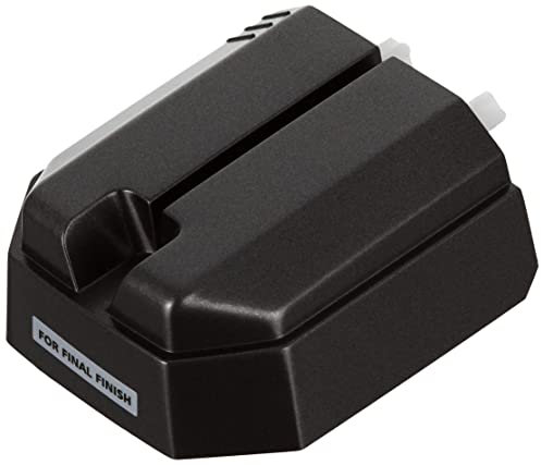 KAI Unité de polissage pour une netteté maximale - compatible avec l'aiguiseur de couteaux électrique AP-118 avec unité de meulage en céramique, pieds antidérapants, Noir