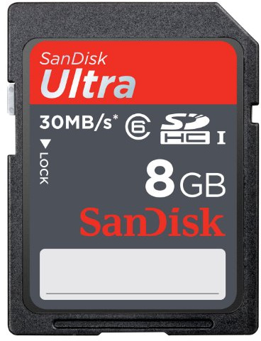 SanDisk SDSDH-008G-U46 Tarjeta de Memoria SDHC de 8 GB Gris