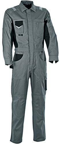 Cofra V067-0-01.Z44 Hangar Tuta, 44 Taglia, Grigio/Nero
