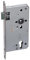 Basi 9770-6522 Einsteck-Zimmertürschloss Silber, Multicolor