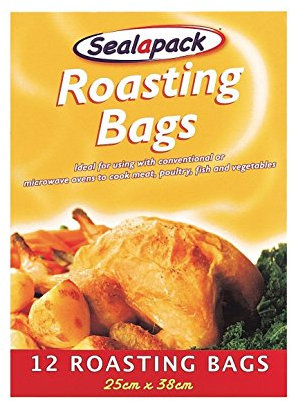 Finchley 48 x Sealapack Turkey Chicken Meat Roasting Bags Oven Cooking Bags 25 x 38cm