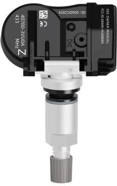 CDWTPS 40700-3VU0A Car Tire Pressure Sensor,407005663R Tire Pressure Monitoring System(TPMS) sensor 433MHz Replacement for Nissan(1-Pack)