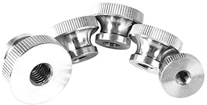M2-M12 304 Edelstahl Rändelmutter Hand anziehen Mutter 3D-Druckerteile