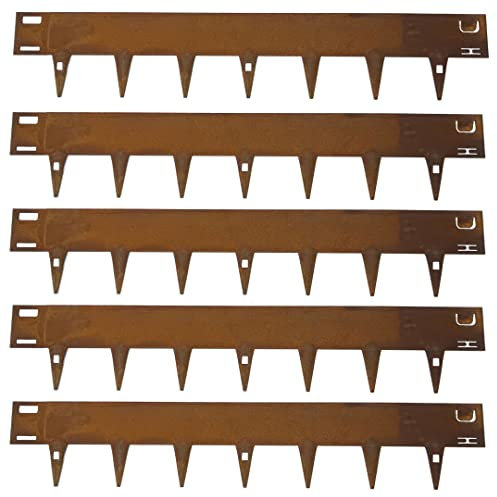 CORE EDGE Lawn Edging | Flexible Decorative Steel Edging Garden Border Edging Lawn Edging Strip Garden Border with a 100mm face height (Corten)