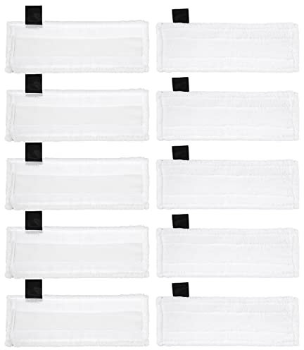Jissta Juego de 10 paños de microfibra limpiador de vapor paño de limpieza de reemplazo fregona escoba de vapor para Karcher Easy Fix SC2 SC3 SC4 SC5 accesorios para aspiradoras