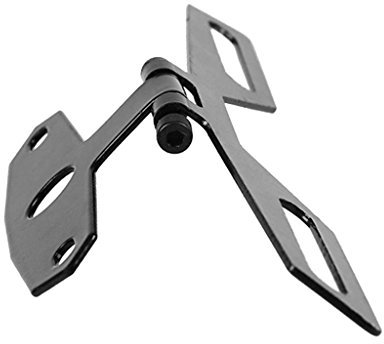 LAPooh Kennzeichenhalter Motorrad Motocross-Roller, Rücklicht, klappbare Kennzeichenhalterung, Tag-Halterung, Dirtbike, verstellbare, klappbare Kennzeichenhalterung Motorrad Kennzeichenhalter