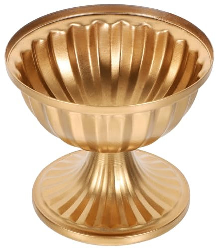 MAGICLULU Vintage Metall Vase Für Hochzeiten Retro Blumenvase Für Tischdeko Elegante Europäische Gestaltung Für Feste Und Heimdekoration Funktionale Blumenarrangements