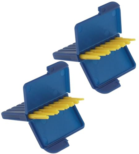 SING F LTD 2 Boxes Hearing Aid Ear Wax Protection Filter Hearing Aid Accessories Deep Cleaning Prevent Blocking Sound Amplifier Ear Wax Filter 8Pcs Per Box