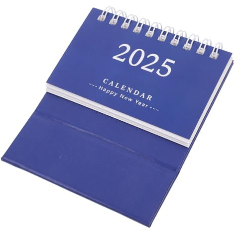 DIYEAH Tischkalender Schlichtes Design Für Büro Und Zuhause Praktischer Stehkalender Tägliche Nutzung Planen Und Organisieren Von Terminen