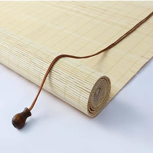Verticale Tapparella Avvolgibile Bamboo Personalizzabili,Tapparella Avvolgibile Esterno Bamboo Giardino,Tende a Rullo Oscurante per Interni